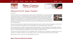 Desktop Screenshot of newgeneva.org